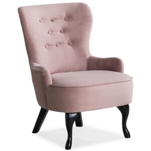 Fotel VG1845, Szín: Világos rózsaszín