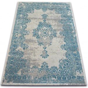 Vintage szőnyeg Rozetta 22206/064 türkiz / szürke 80x150 cm