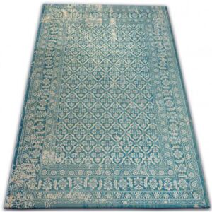 Vintage szőnyeg 22209/644 türkiz / krém klasszikus 120x170 cm