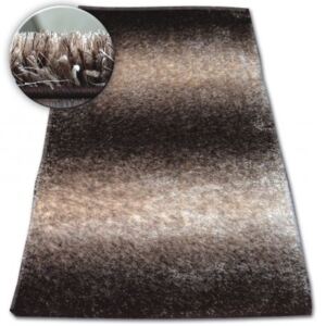 Shaggy szőnyeg space 3D B315 barna 80x150 cm