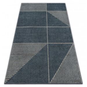Soft szőnyeg 8043 modern etno szürke 80x150 cm