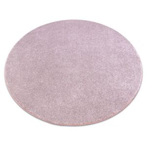 SAN MIGUEL szőnyeg kör rózsaszín 61 egyszerű, egyszínű ker