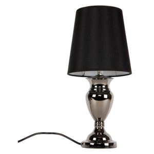 [lux.pro]® Asztali lámpa Jena éjjeli lámpa design 48 x ø 22 cm fekete