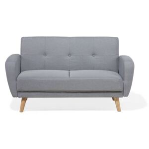 Kétszemélyes kanapé FLONG (textil) (szürke). Akció -26%