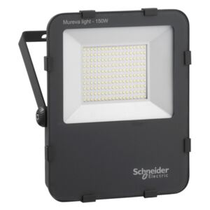 Schneider IMT47222 LED-es fényvető, 150 W teljesítménnyel, fekete színben, 6500K színhőmérséklettel, IP65-ös védelemmel, 15000 lm fényerővel (Mureva Lights)