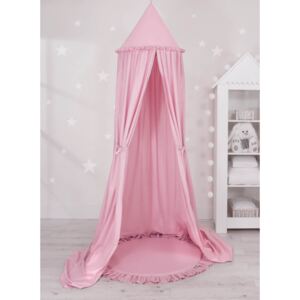 Sweet baby baldachin szett elegant (párna nélkül) - rózsaszín