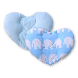Sweet baby Szívecske fejtámasz párna - Elefánt, kék