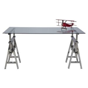 Clear üveg asztallap, 160 x 80 cm - Kare Design