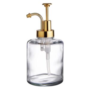 SAVOIE folyékony szappan adagoló, átlátszó-arany 380ml