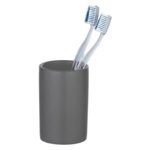 Polaris szürke kerámia fogkefetartó pohár - Wenko