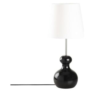 Mallina fekete fa asztali lámpa - Opviq lights