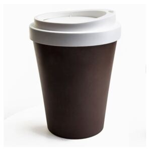Coffee Bin barna-fehér szemetes - Qualy&CO