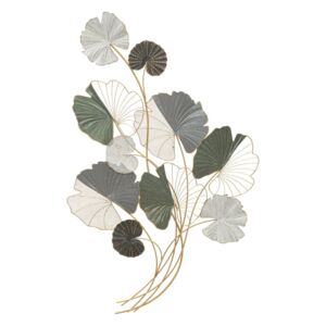 Lotus fali fémdekoráció, 70,5 x 108,5 cm - Mauro Ferretti