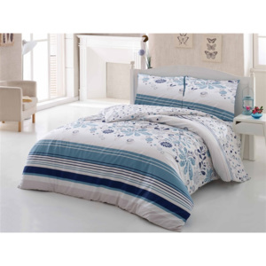 Kétrészes ágytakaró Pamela kék, Méret változat: 240x220cm