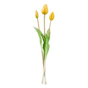 FLORISTA tulipán 3 db-os, sárga 47 cm