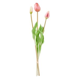 FLORISTA tulipán 3 db-os, rózsaszín 47 cm