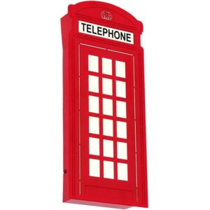 Sconce Arlet Telephone Booth Dos piros fali lámpa - Glimte