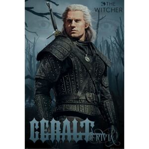 Plakát The Witcher - Geralt of Rivia, (61 x 91,5 cm)