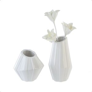 Váza GERO, 33 cm - fehér