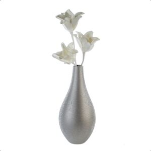 Váza RAIN, 35,50 cm - ezüst