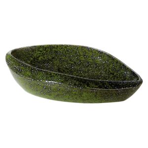 Dekoratív tányér 47 cm – zöld