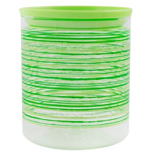 Tároló üveg zöld 6,5 dl - RAINBOW