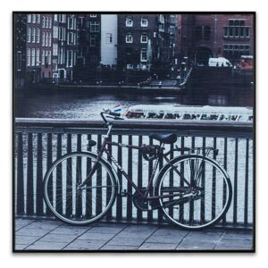 Falikép 30x30 cm, kerékpár - VELO SUR LE PONT