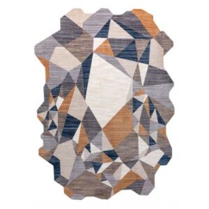TINE Szőnyeg 75419A Mozaik - modern, rendhagyó forma - szürke