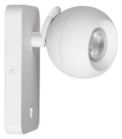 LED lámpa , oldalfali , GU10 foglalat , fehér , GALOBA
