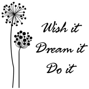 Falmatrica Wish it dream it do it 100x100cm NS2599A_1GG