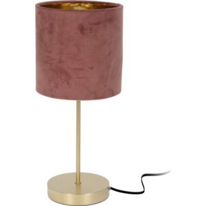 Aveleda asztali lámpa, rózsaszín, 18 x 42 cm
