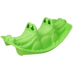 Műanyag hinta Krokodil Zöld