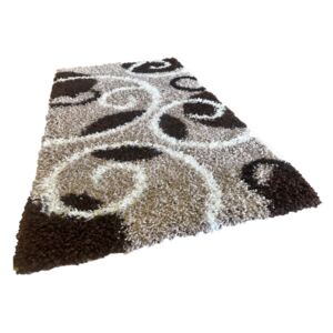 Shaggy Lia barna szőnyeg 200x290 cm