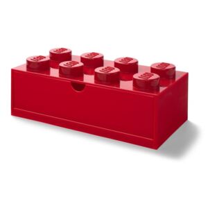 Piros, fiókos tárolódoboz, 31 x 16 cm - LEGO®