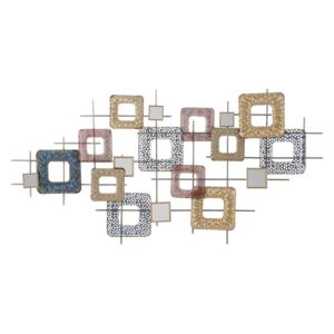 Cube fém fali dekoráció, 134,5 x 71 cm - Mauro Ferretti