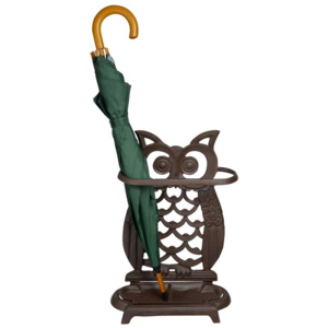 Owl öntöttvas esernyőtartó állvány - Esschert Design