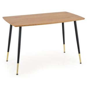 Asztal H2630 Arany tölgy + fekete
