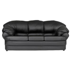 CHA-Relax háromszemélyes ágyazható bőr kanapé