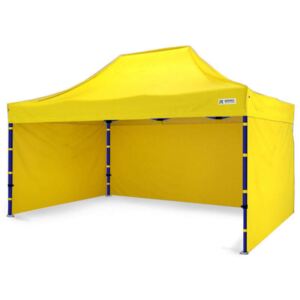 Elárusító sátor 3x4,5m - sárga