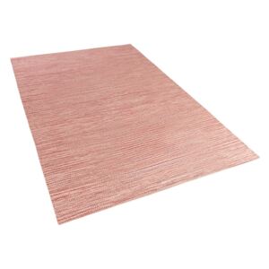 Piros szőnyeg - 80x150 cm - Pamut - DERINCE
