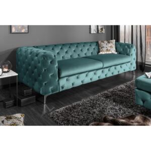 MODERN BAROCK türkiz színű kanapé 238cm