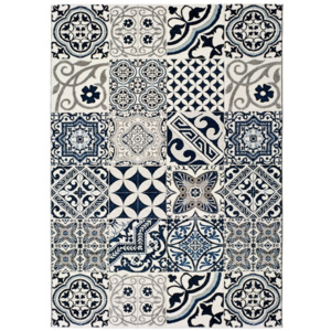 Indigo Azul Mecho kék szőnyeg, 160 x 230 cm - Universal