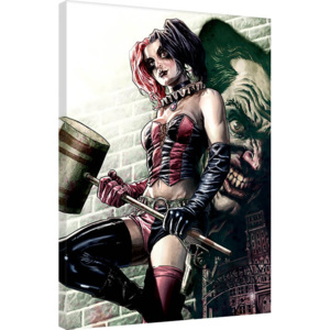 Vászonkép Batman - Harley Quinn Pose, (60 x 80 cm)