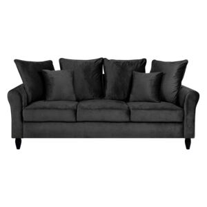 Háromszemélyes kanapé Banbury (fekete). 1008563