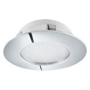 EGLO 95888 PINEDA süllyesztett LED lámpa, króm színben, MAX 1X12W teljesítménnyel, LED fényforrással ( cserélhető), 3000K színhőmérséklettel, kapcsoló nélkül, IP20/44 védettséggel ( EGLO 95888 )