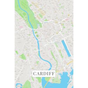 Cardiff color, (85 x 128 cm)