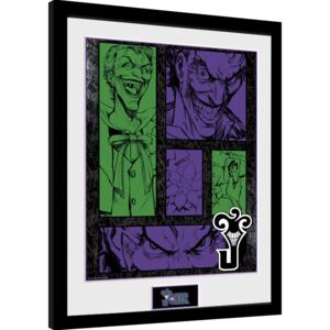 DC Comics - Joker Panels Keretezett Poszter