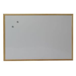 Mágneses fehér tábla Acacia, 600 x 900 mm