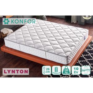 Konfor Lynton nagy teherbírású, kemény bonellrugós matrac 160x200