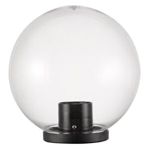 Elmark Gömb alakú kerti lámpa bura - átlátszó (200 mm) E27